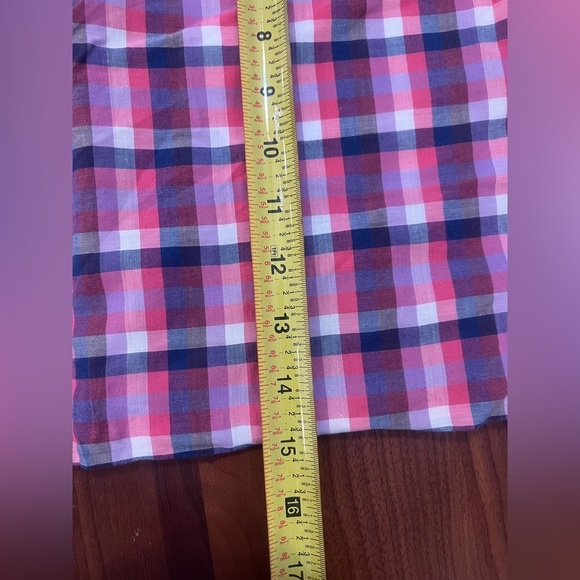 Theory “Evan” Plaid Women's Skirt - Pink and Blue. Size 4 - Picture 7 of 9